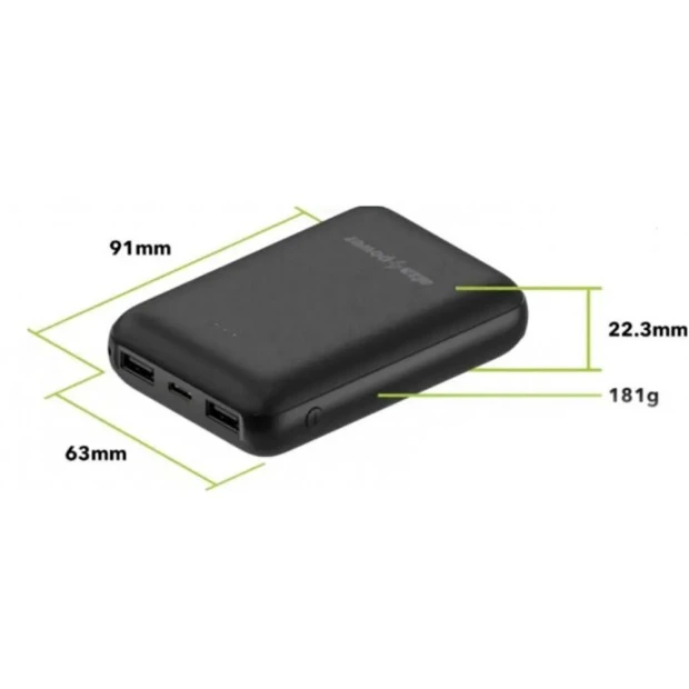 PowerBank Alza 8000mAh (Black)