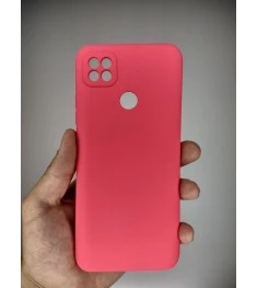 Силіконовий чохол Original Xiaomi Redmi 9C (з захистом камери) (Фламінго)