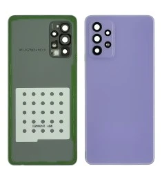 Задняя крышка для Samsung A725 Galaxy A72 (2021) Awesome Light Violet светло-фио..