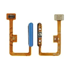 Шлейф для Xiaomi Mi11 Lite с кнопкой вкл./выкл., и голубым сканером отпечатка пальца