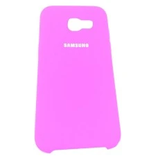 Силиконовый чехол Original Case Samsung Galaxy A5 (2017) A520 (Розовый)
