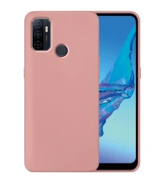 Силикон Original 360 Case Oppo A53 (Пудровый)