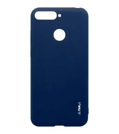 Силикон iNavi Color Huawei Y6 Prime (2018) / Honor 7A Pro (темно-синий)