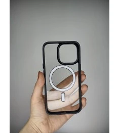 Чохол Totu Clear MagSafe для Apple iPhone 13 Pro (Чорний)