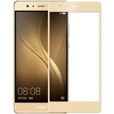 Стекло 3D Huawei P8 Lite (2016) Gold
