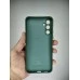 Силікон Original Samsung Galaxy A34 (ShutCam) (Темно-зелений)