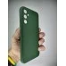 Силікон Original Samsung Galaxy A34 (ShutCam) (Темно-зелений)