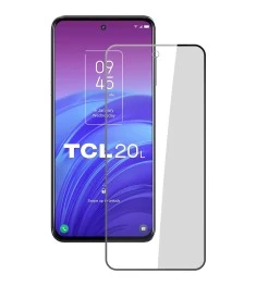 Защитное стекло 5D Standard TCL 20L Black