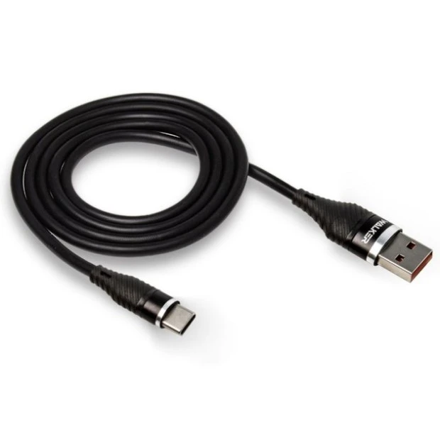 USB-кабель Walker C735 (1 м) (Type-C) (Чорний)