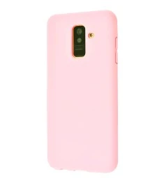 Силикон iNavi Color Samsung Galaxy A6 Plus (2018) A605 (розовый)