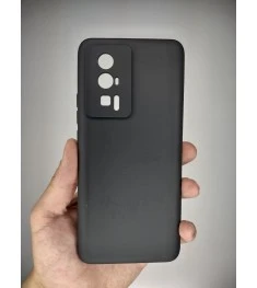 Силіконовий чохол Original Xiaomi Poco F5 Pro (ShutCam) (Чорний)