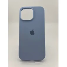 Силіконовий оригінальний чохол для Apple iPhone 16 Pro Max (15) Ліловий