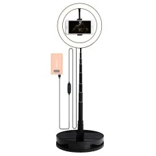Набор для съемки LED-лампа на стойке G1 (26 cm) (Чёрный)