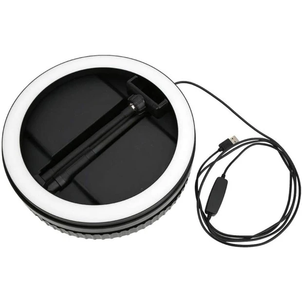 Набор для съемки LED-лампа на стойке G1 (26 cm) (Чёрный)