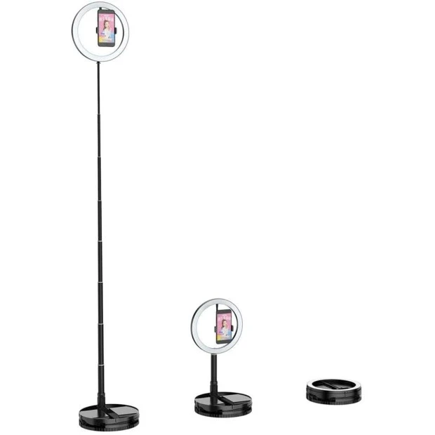 Набор для съемки LED-лампа на стойке G1 (26 cm) (Чёрный)