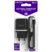 СЗУ-адаптер Borofone BA25A 2USB 2.4A + MicroUSB-кабель (Чёрный) СЗУ-адаптер Borofone BA25A 2USB 2.4A + MicroUSB-кабель (Чёрный)