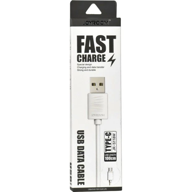 USB-кабель JoyRoom JR-S118 (Type-C) (Белый)
