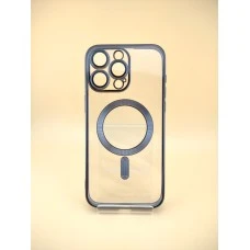 Чохол UMKU Shining з MagSafe для Apple iPhone 15 Pro Max (Чорний)