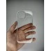 Силіконовий чохол Space Case для Apple iPhone 15 (Прозорий)
