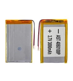 Акумулятор 4060100P універсальний з контролером, 4 х 60 х 100 мм (2500 mAh) /  д..