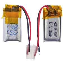 Аккумулятор 401220P универсальный с контроллером, 4,3 х 11 х 23 мм (80 mAh)/ для TWS наушников, Blue