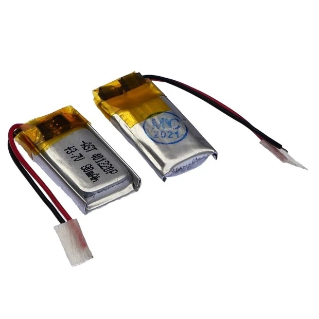 Аккумулятор 401220P универсальный с контроллером, 4,3 х 11 х 23 мм (80 mAh)/ для TWS наушников, Blue