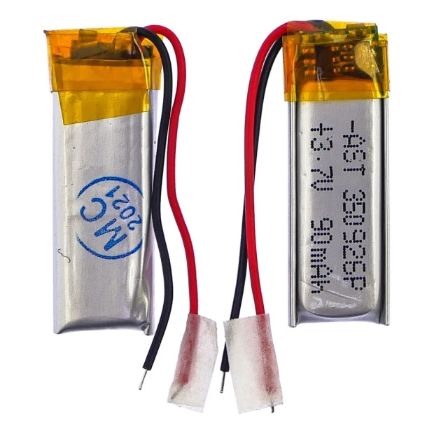 Аккумулятор 350926P универсальный с контроллером, 4,5 х 9 х 26 мм (90 mAh)/ для TWS наушников, Bluet
