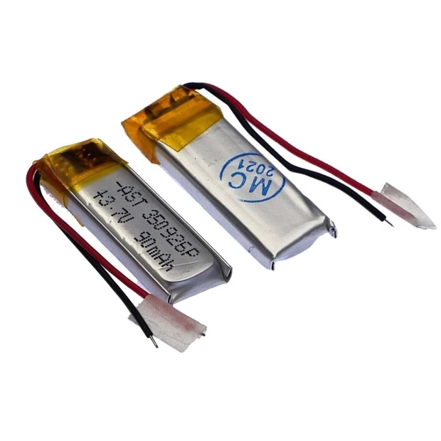 Аккумулятор 350926P универсальный с контроллером, 4,5 х 9 х 26 мм (90 mAh)/ для TWS наушников, Bluet