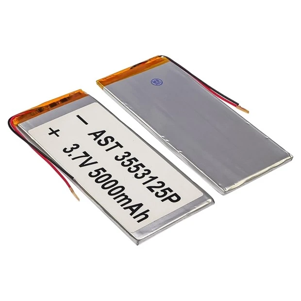 Аккумулятор 3553125P универсальный с контроллером, 3,5 х 53 х 125 мм (2700 mAh)/ для планшета
