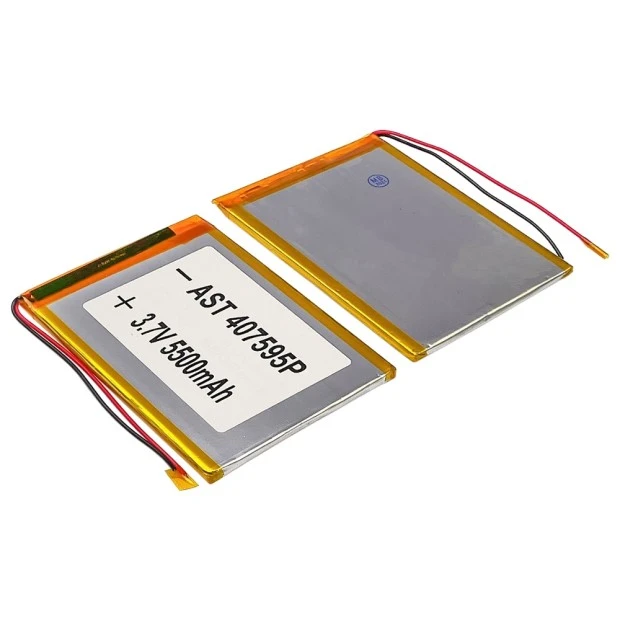 Аккумулятор 407595P универсальный с контроллером, 4 х 75 х 95 мм (3200 mAh)/ для смартфона, планшета