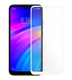 Захисне скло 3D Xiaomi Redmi 6 Pro  /  Mi A2 Lite Біле