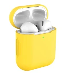 Футляр для наушников Super Slim Apple AirPods 2 (13) Yellow