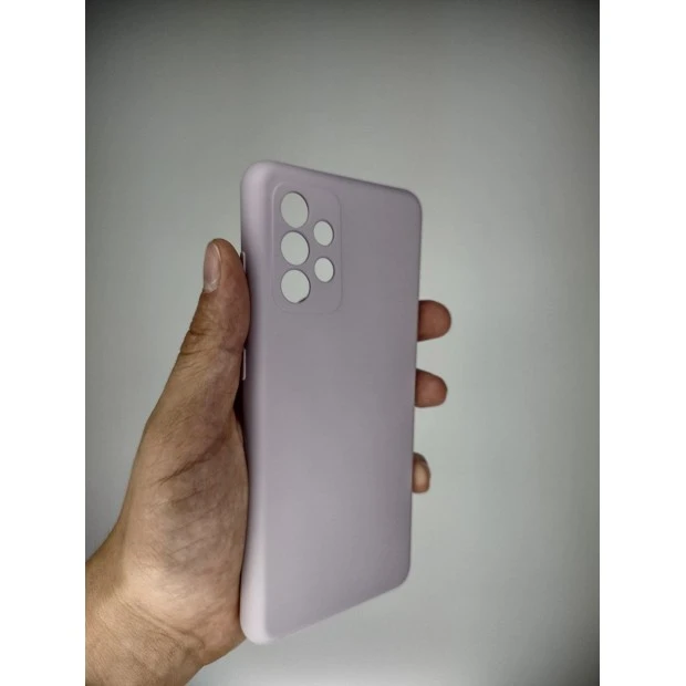 Силикон Original Samsung Galaxy A52 (ShutCam) (Глициния)