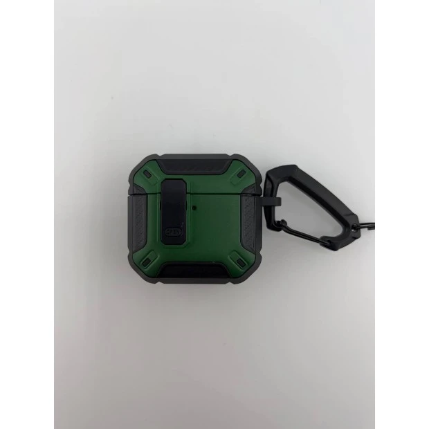 Захисний чохол Camo для AirPods 4 (зелений / чорний)