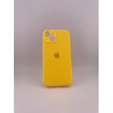 Силикон Original RoundCam Case Apple iPhone 14 (74) Sunflower