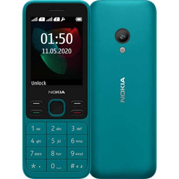Мобільний телефон Nokia 150 Dual Sim (2020) (Cyan)
