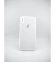Силикон Original Square RoundCam Case Apple iPhone XS Max (06) White