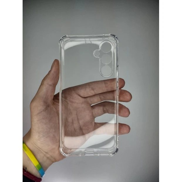 Силікон 6D Samsung Galaxy A34 5G (ShutCam) (Прозорий)