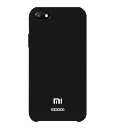 Силикон Original 360 Case Logo Xiaomi Redmi 6A (Чёрный)