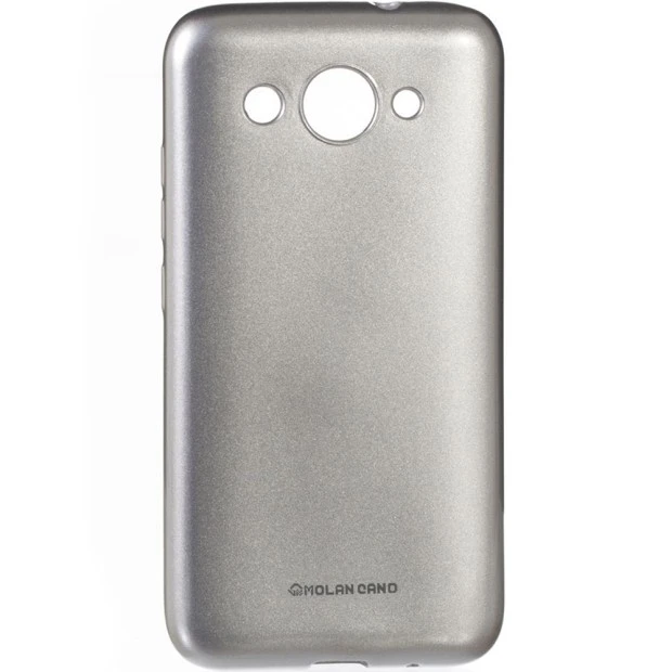 Силіконовий чохол Molan Shining для Huawei Y3 2017, сталевий колір