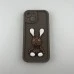 Чехол Pretty Things Case Apple iPhone 15 (Brown/Rabbit)