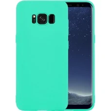 Силиконовый чехол iNavi Color Samsung Galaxy S8 (Бирюзовый)