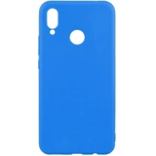 Силиконовый чехол Multicolor Huawei Honor 8X (синий)