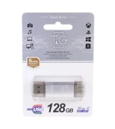 USB3.0 + Type-C флеш-накопичувач Touch & Go 009 Star 128Гб