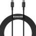 USB-кабель Baseus Superior 100W (2м) (Type-C to Type-C) (Чорний) CATYS-C01 USB-кабель Baseus Superior 100W (2м) (Type-C to Type-C) (Чорний) CATYS-C01