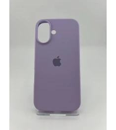 Силіконовий оригінальний круглий чохол для Apple iPhone 16 (71) Light Glycine