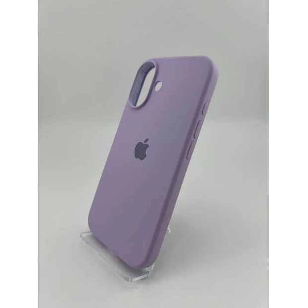 Силіконовий оригінальний круглий чохол для Apple iPhone 16 (71) Light Glycine