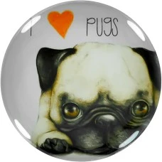 Холдер Popsocket Smile (Pug in love, Y733)