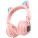 Бездротові накладні навушники-гарнітура Borofone BO18 Cat Ear (Рожевий) Бездротові накладні навушники-гарнітура Borofone BO18 Cat Ear (Рожевий)