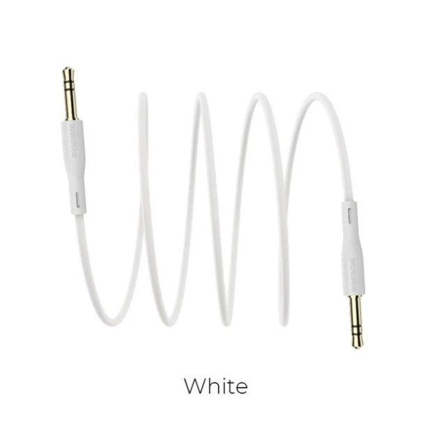 AUX Cable Borofone BL1 (White)